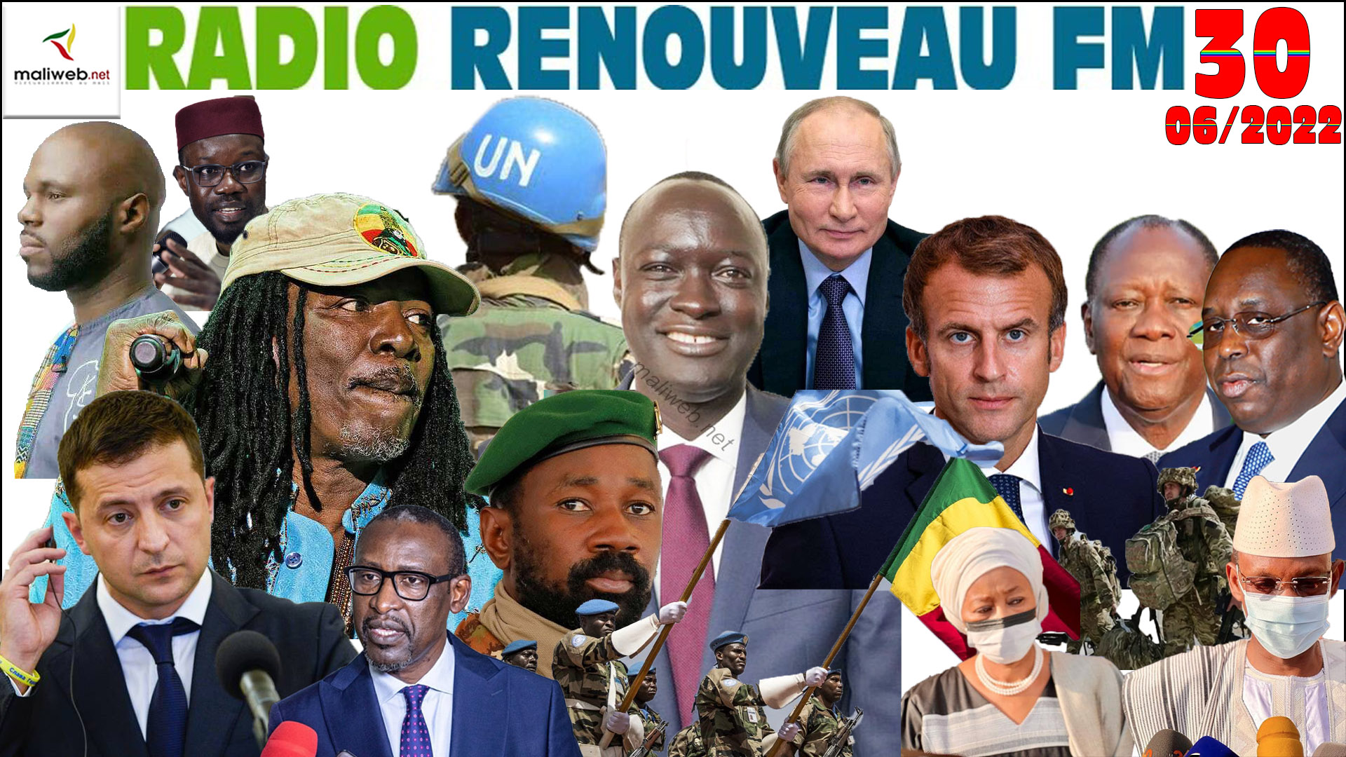 La Revue de Presse de la RADIO RENOUVEAU FM du 30 JUIN 2022