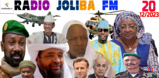 La Revue de Presse de la RADIO JOLIBA FM du 20 DÉCEMBRE 2023