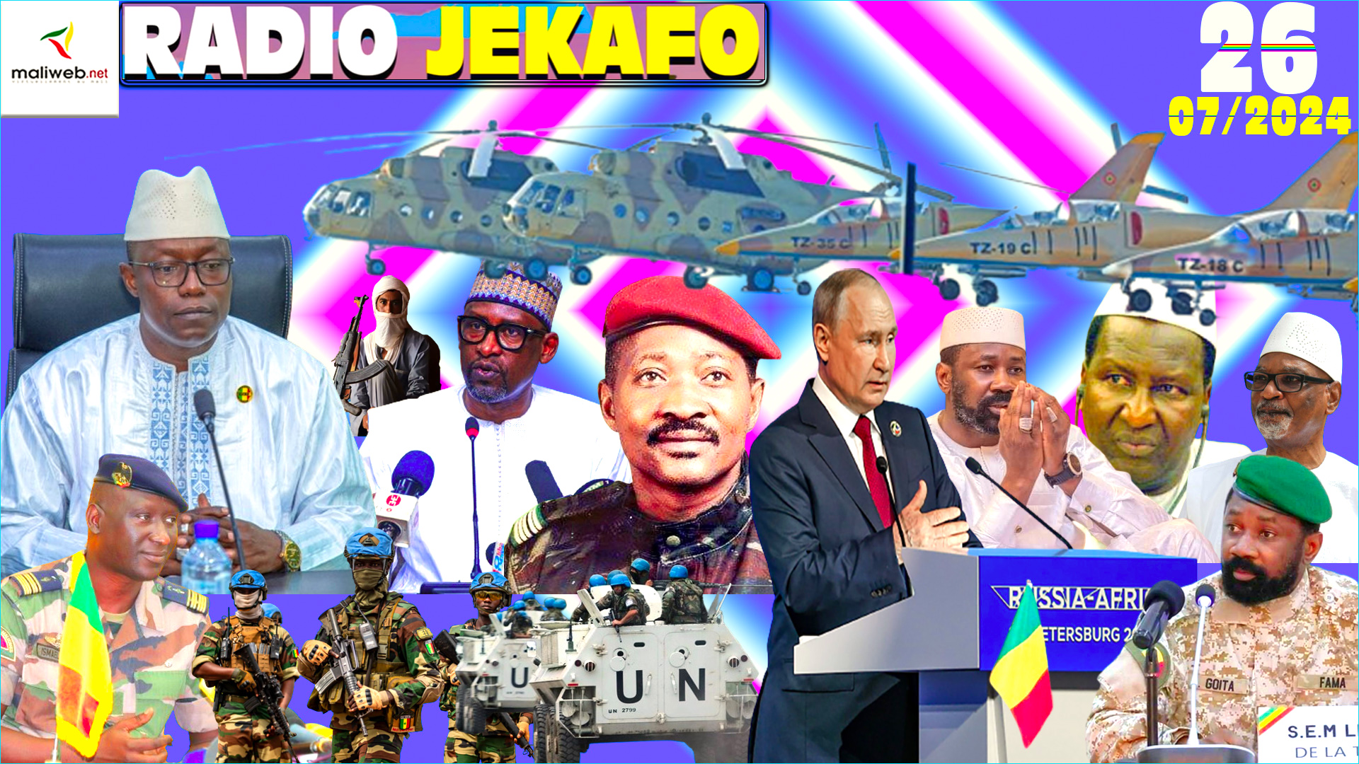La Revue de Presse de la RADIO JEKAFO du 26 JUILLET 2024
