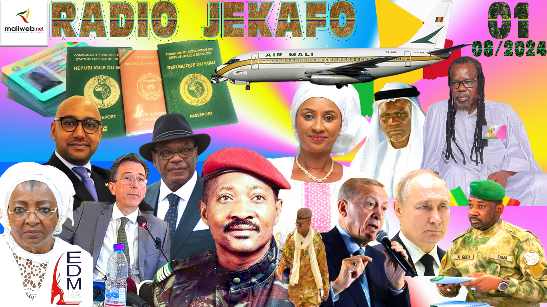 La Revue de Presse de la RADIO JEKAFO du 01 AOUT 2024