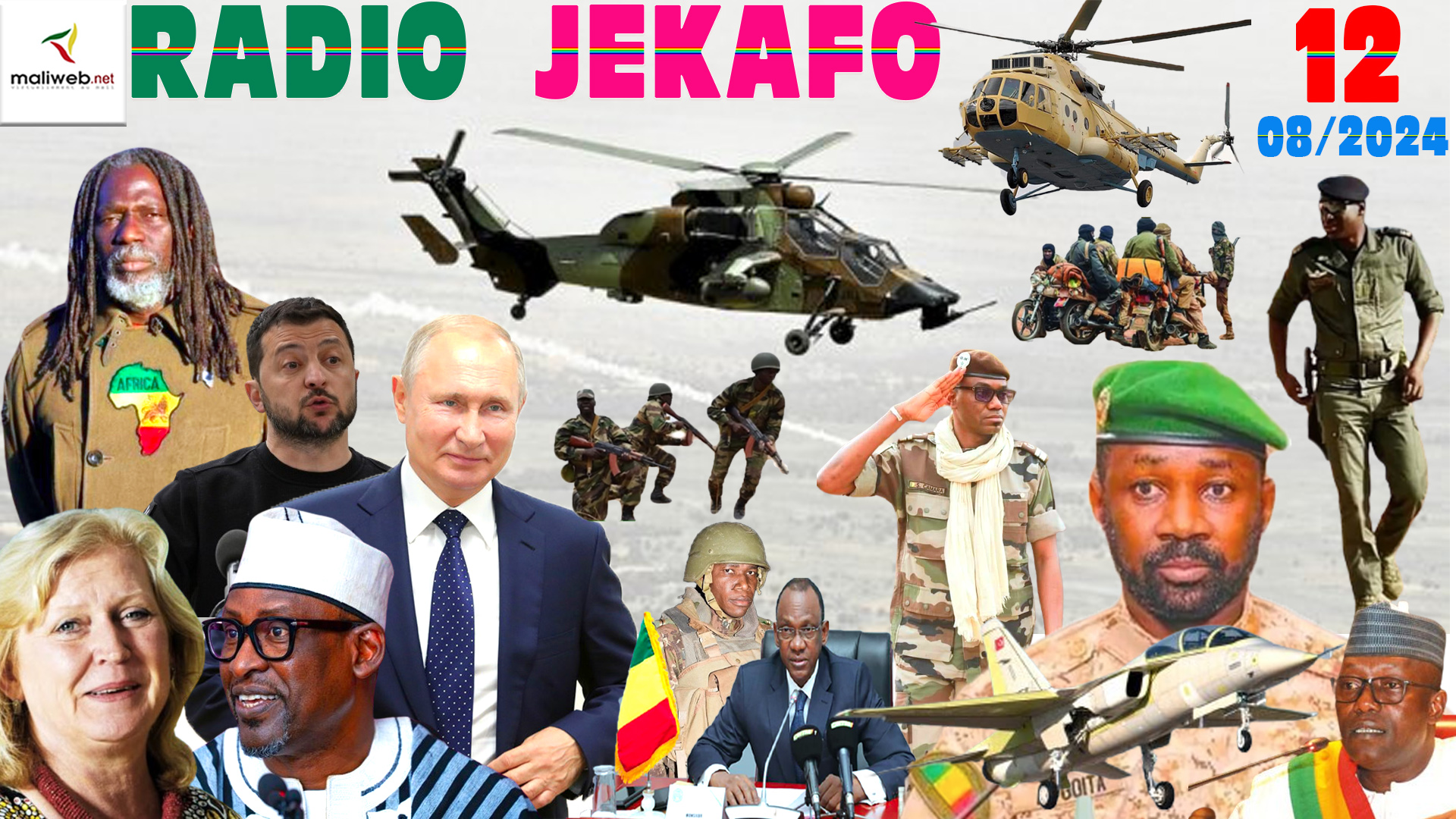 La Revue de Presse de la RADIO JEKAFO du 12 AOUT 2024