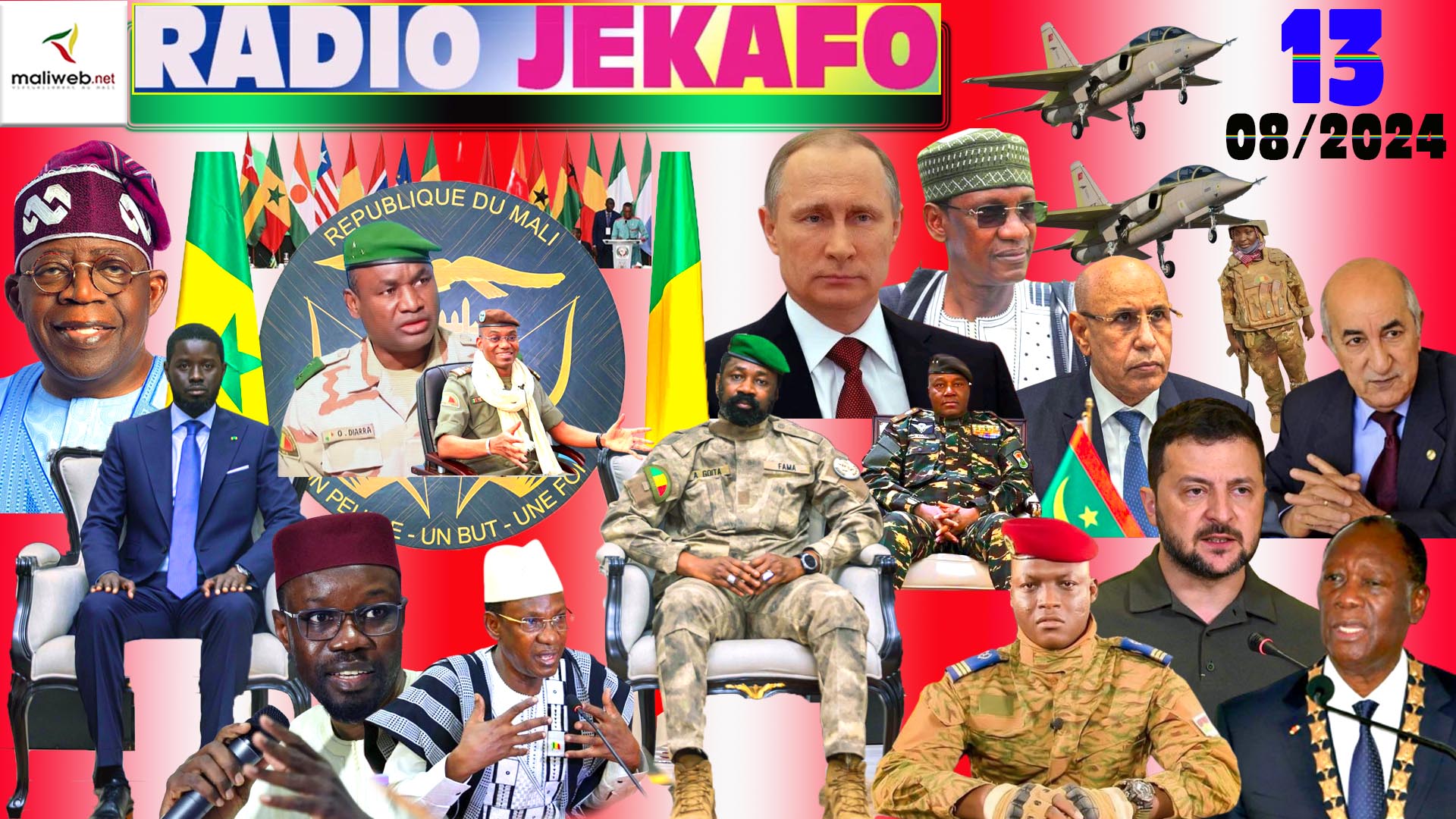 La Revue de Presse de la RADIO JEKAFO du 13 AOUT 2024