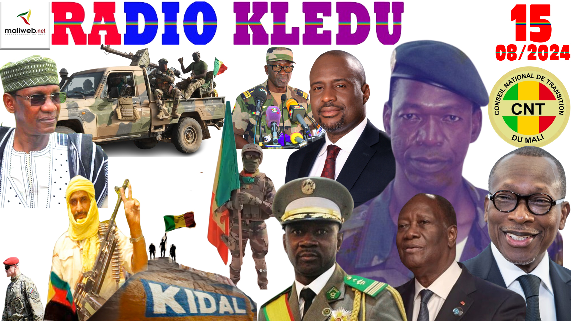 La Revue de Presse de la RADIO KLEDU du 15 AOUT 2024