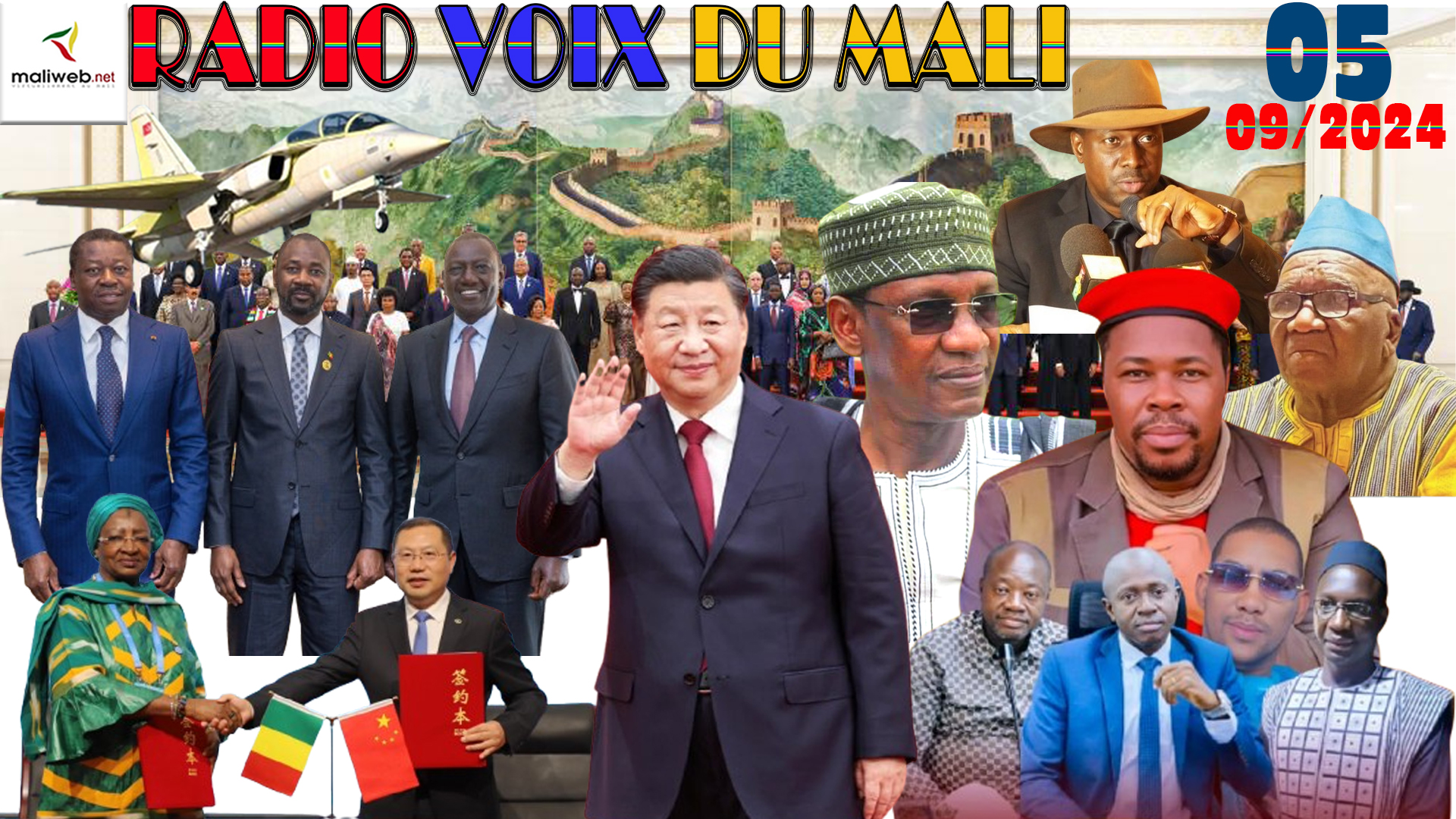 La Revue de Presse de la RADIO LA VOIX DU MALI du 05 SEPTEMBRE 2024