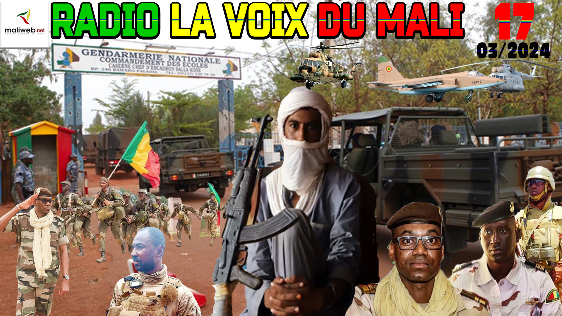 La Revue de Presse de la RADIO LA VOIX DU MALI du 17 SEPTEMBRE 2024