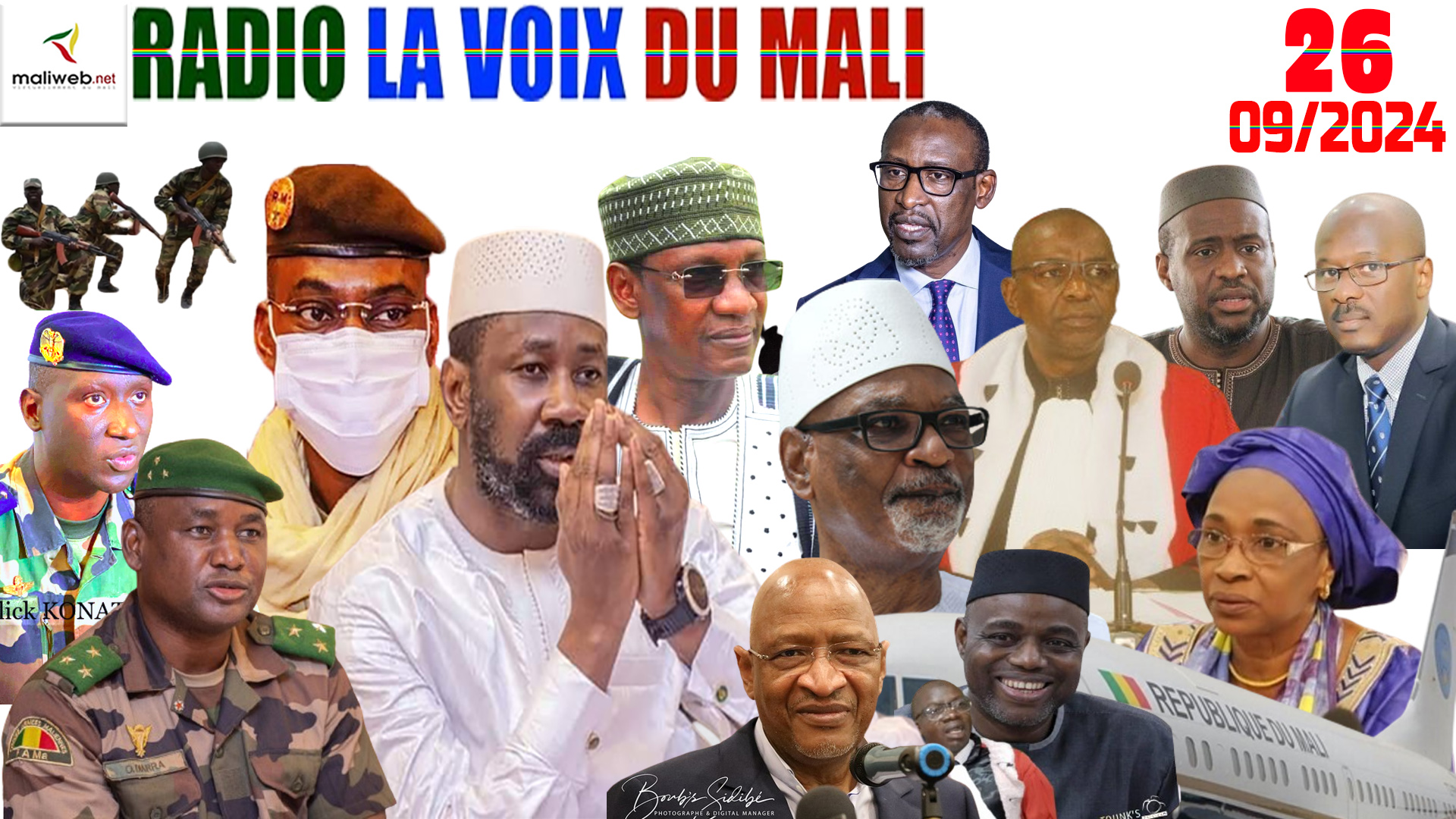 La Revue de Presse de la RADIO LA VOIX DU MALI du 26 SEPTEMBRE 2024