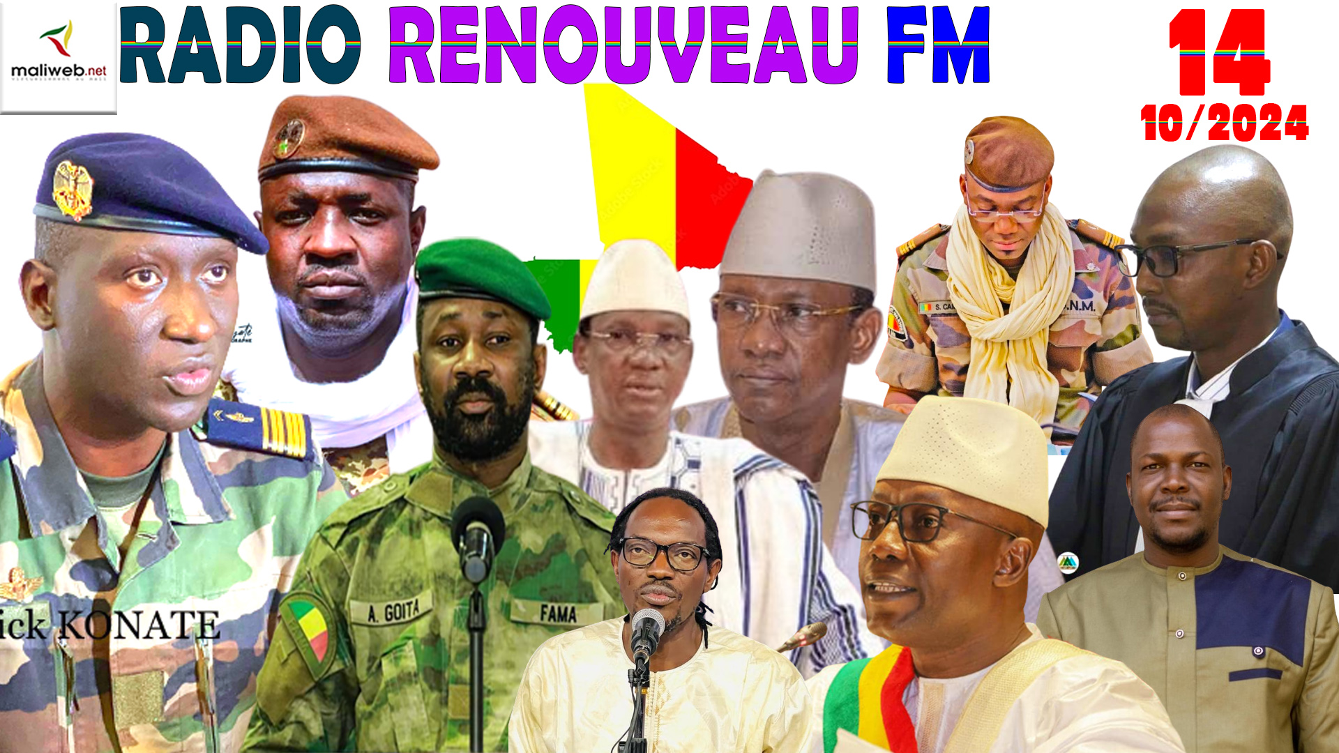 La Revue de Presse de la RADIO RENOUVEAU FM du 14 OCTOBRE 2024