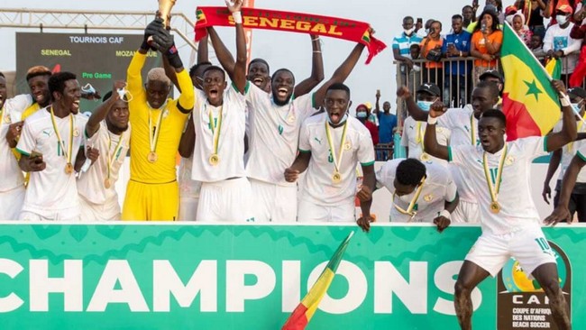 Can-Beach Soccer : Le Sénégal de nouveau champion d’Afrique