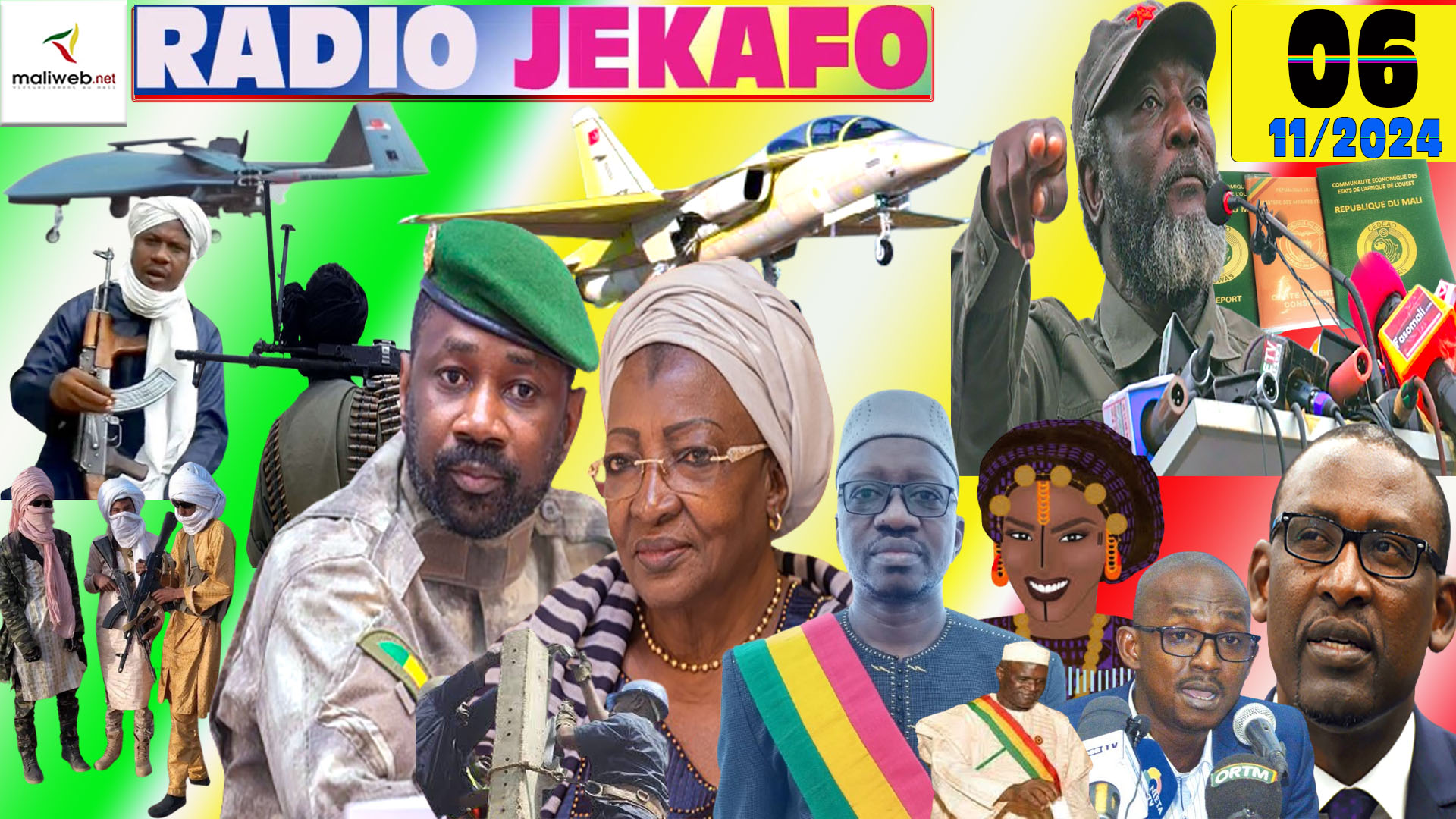 La Revue de Presse de la RADIO JEKAFO du 06 NOVEMBRE 2024