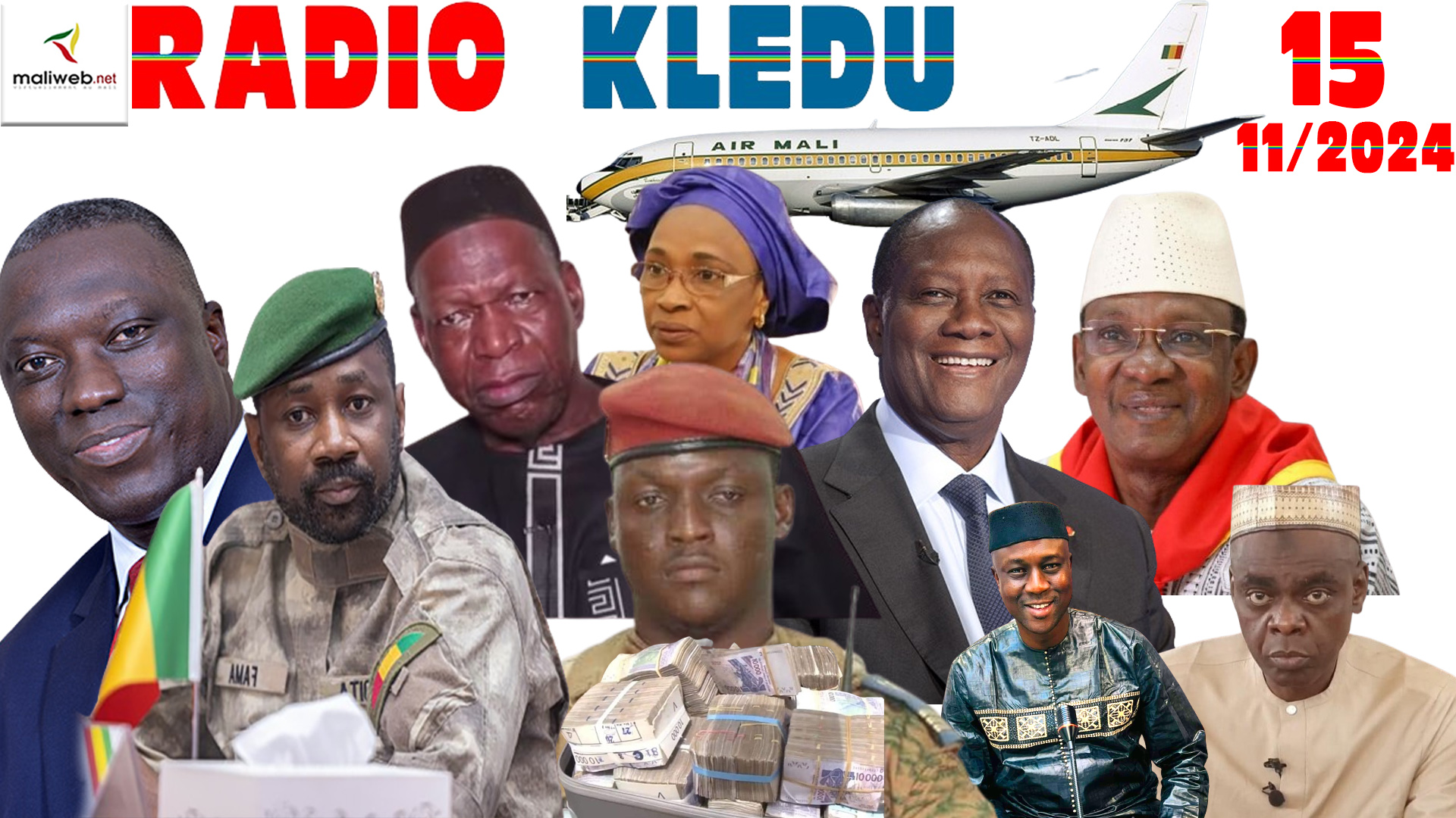 La Revue de Presse de la RADIO KLEDU du 16 NOVEMBRE 2024