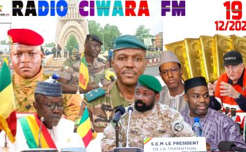 La Revue de Presse de la RADIO CIWARA du 19 DECEMBRE 2024