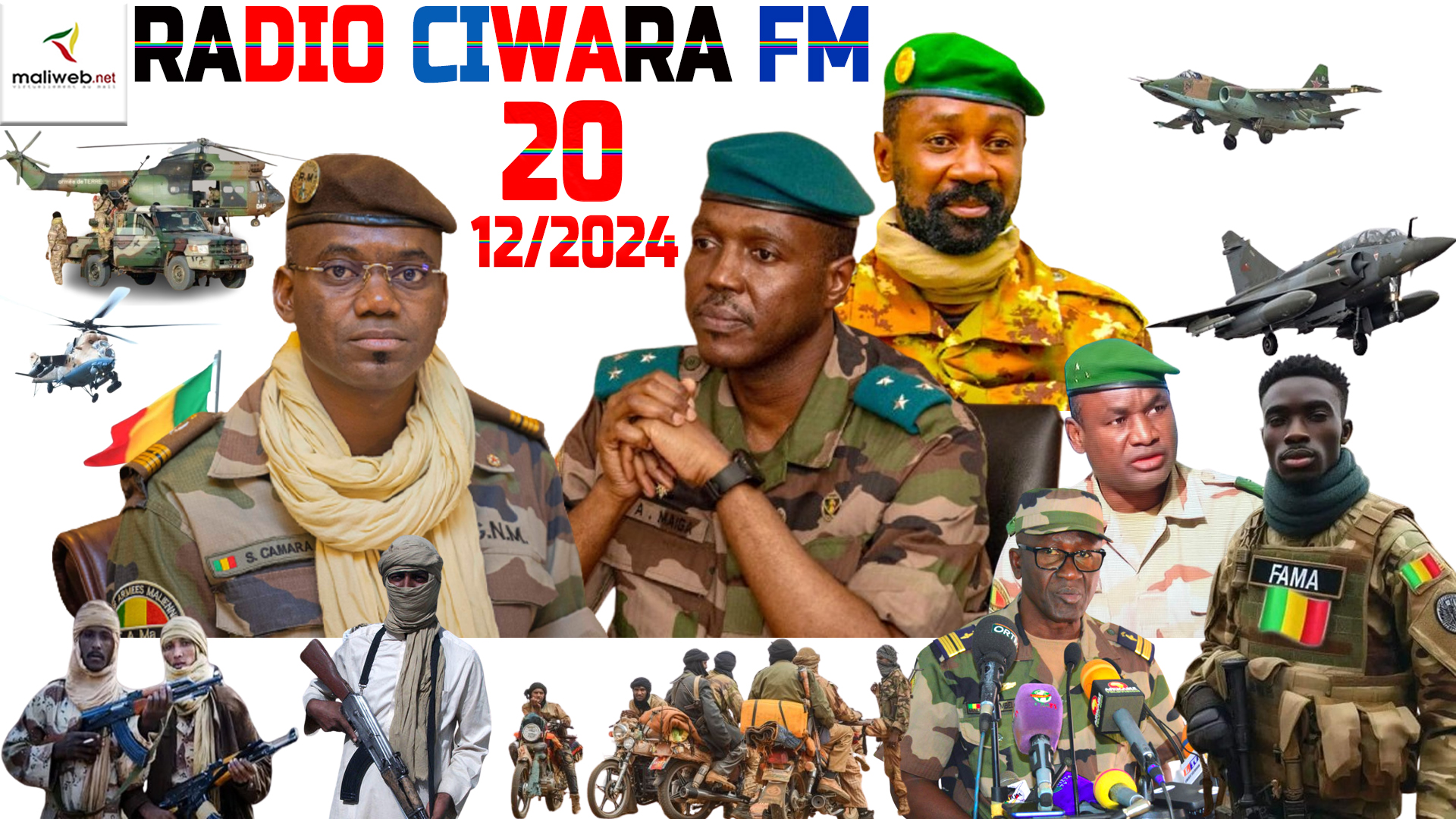 La Revue de Presse de la RADIO CIWARA du 20 DECEMBRE 2024