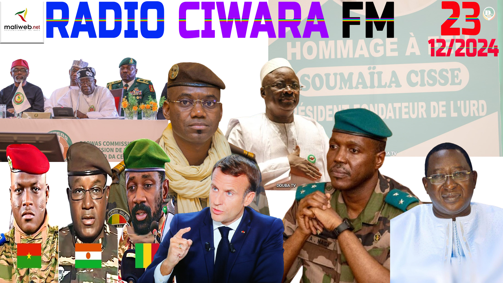 La Revue de Presse de la RADIO CIWARA du 23 DECEMBRE 2024