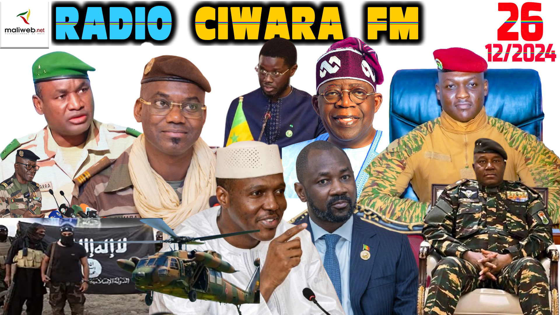 La Revue de Presse de la RADIO CIWARA du 26 DECEMBRE 2024