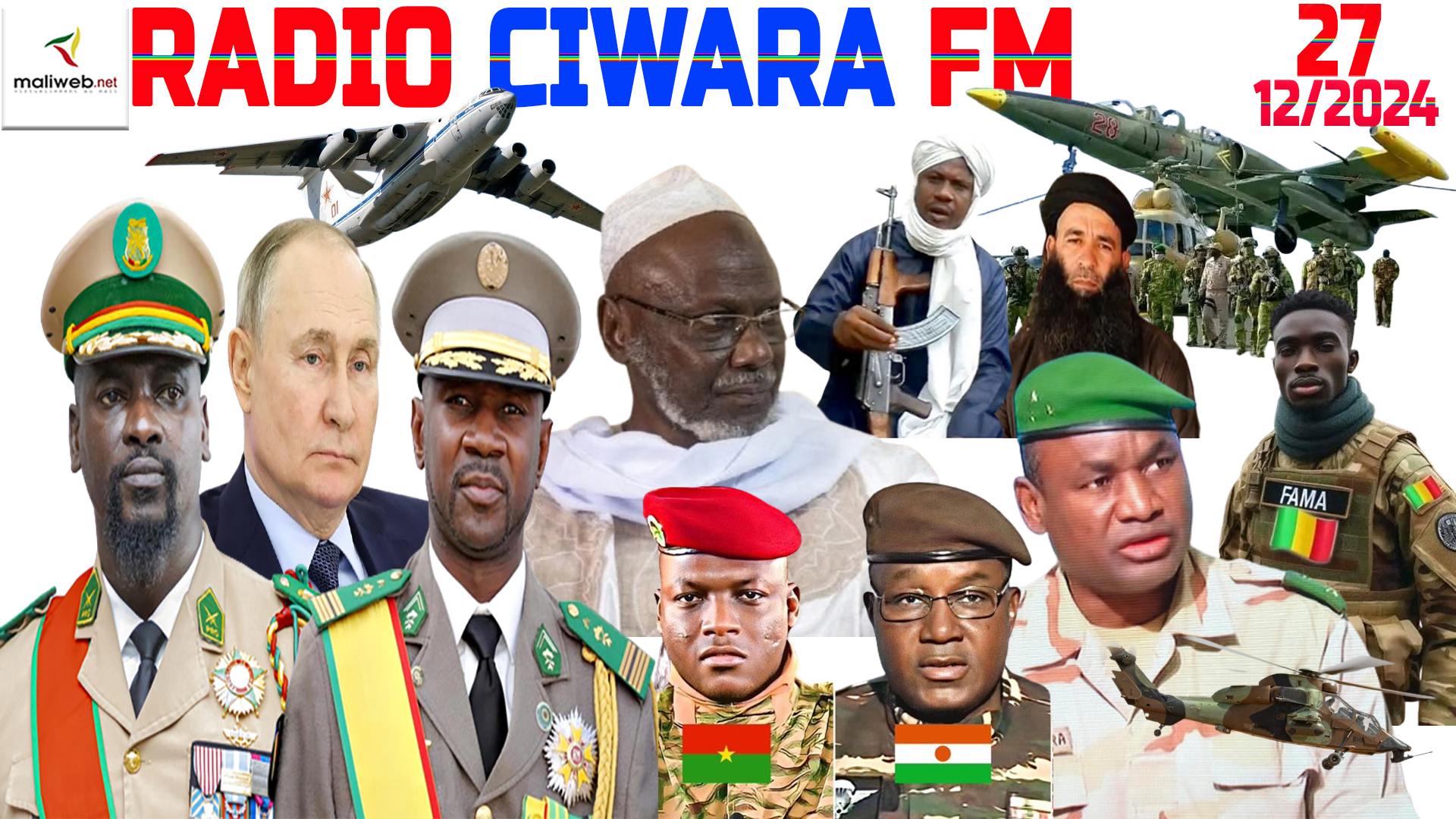 La Revue de Presse de la RADIO CIWARA FM du 27 DECEMBRE 2024