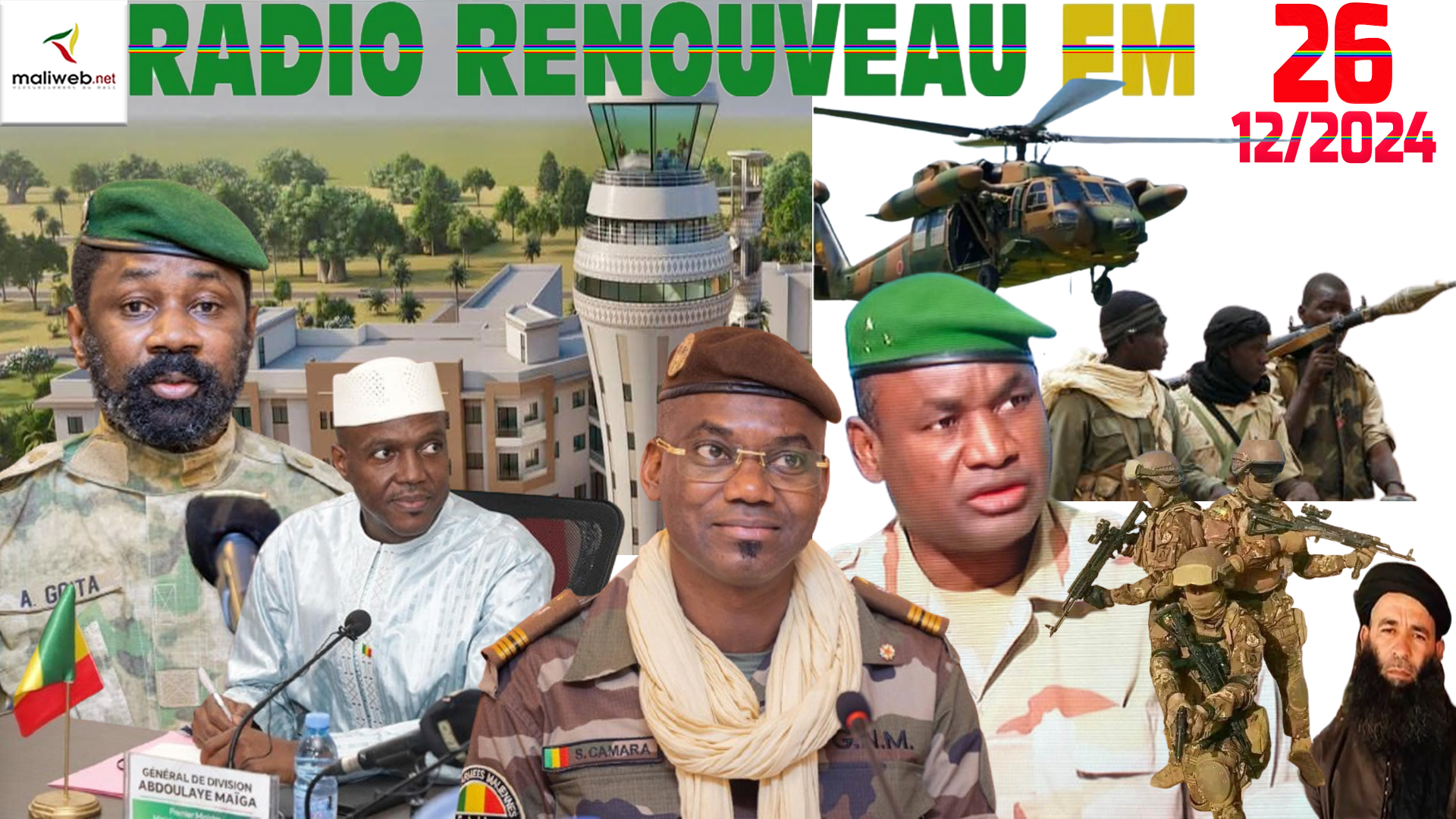 La Revue de Presse de la RADIO RENOUVEAU FM du 26 DECEMBRE 2024