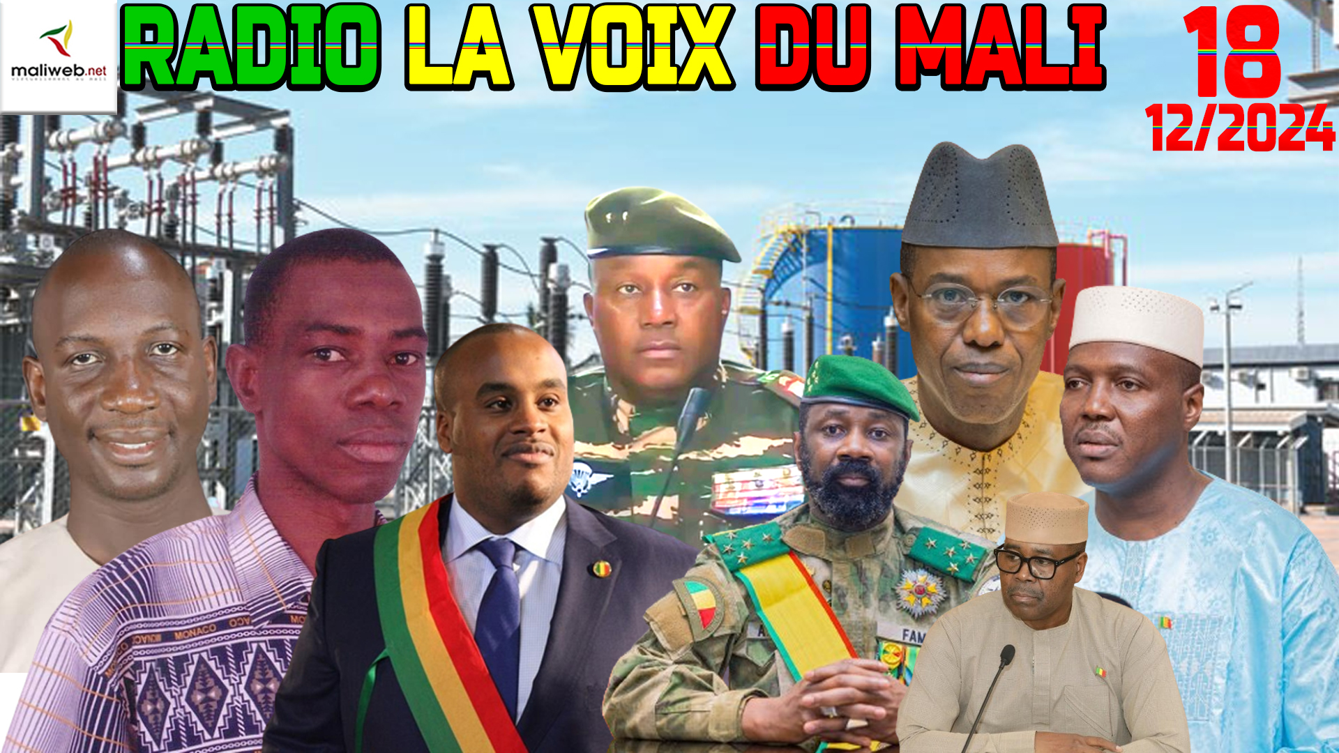 La Revue de Presse de la RADIO LA VOIX DU MALI du 18 DECEMBRE 2024