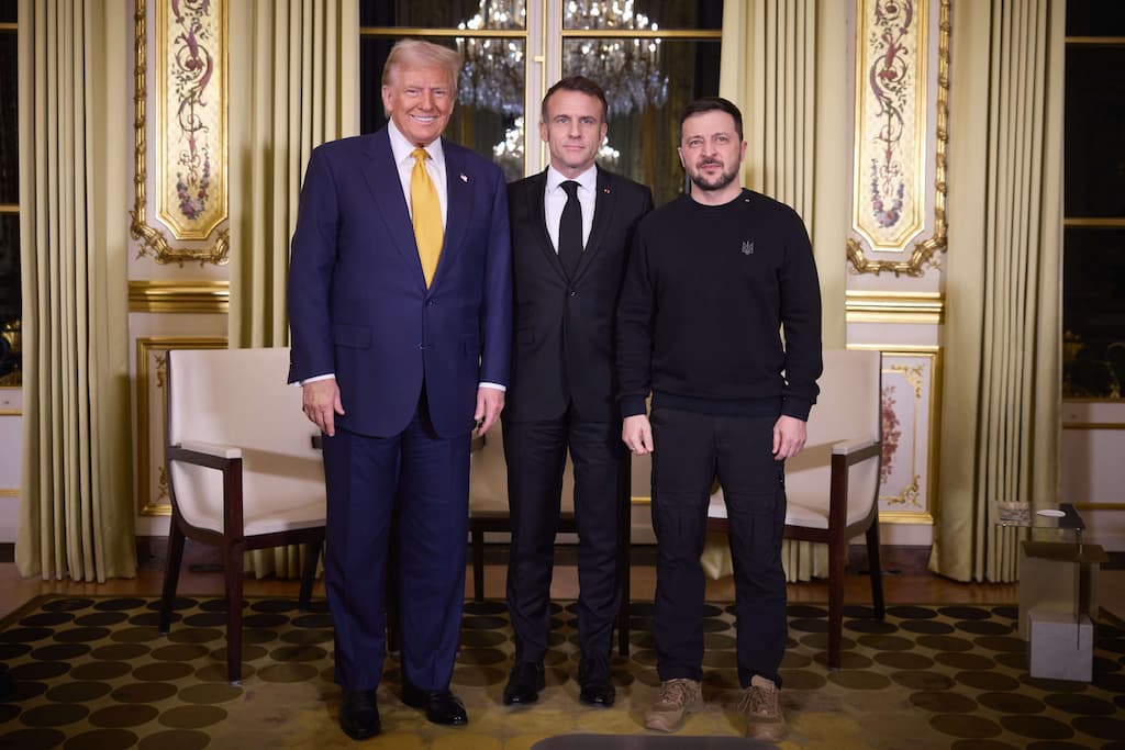 Zelensky insiste pour une «paix juste» lors de sa rencontre avec Trump à Paris