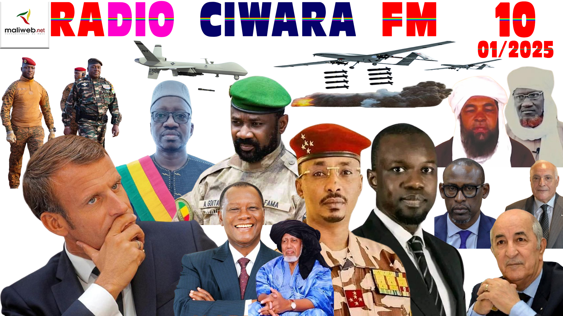 La Revue de Presse de la RADIO CIWARA FM du 10 JANVIER 2025