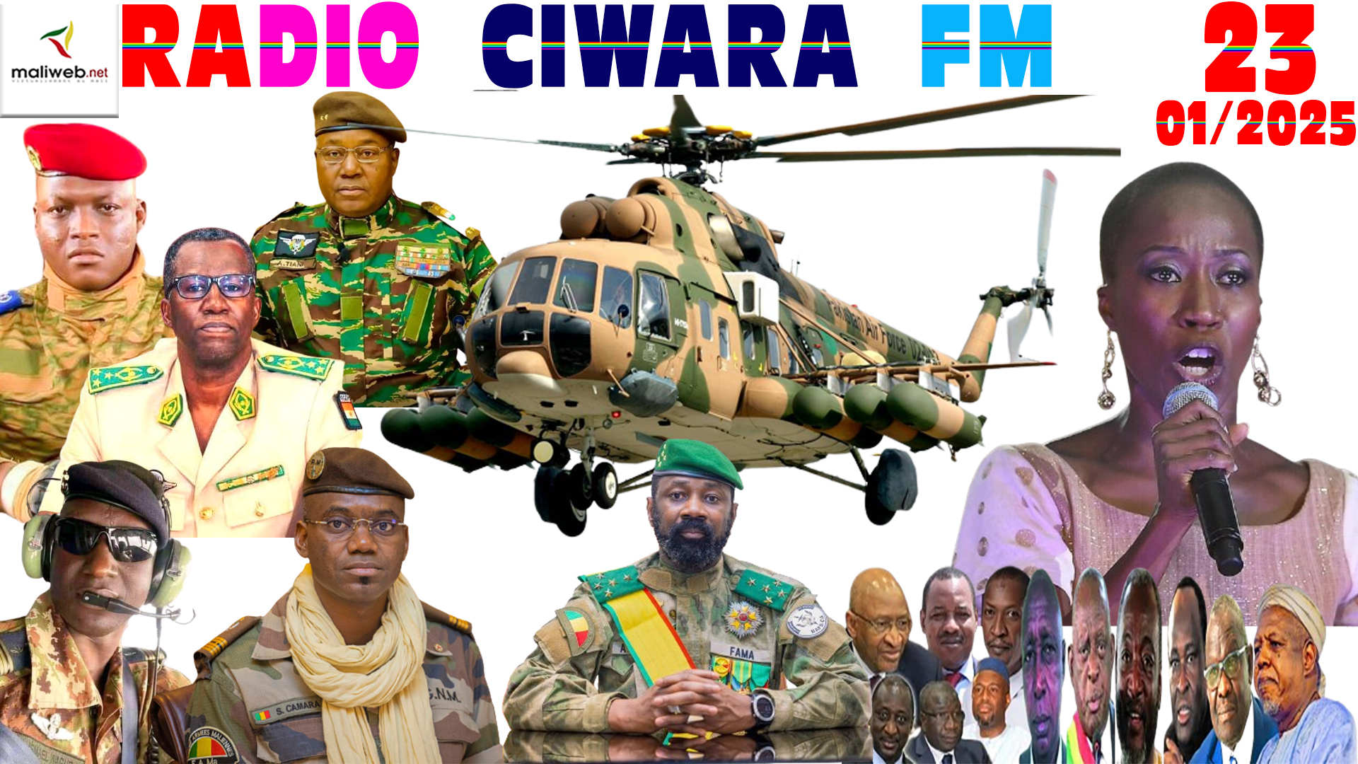 La Revue de Presse de la RADIO CIWARA FM du 23 JANVIER 2025