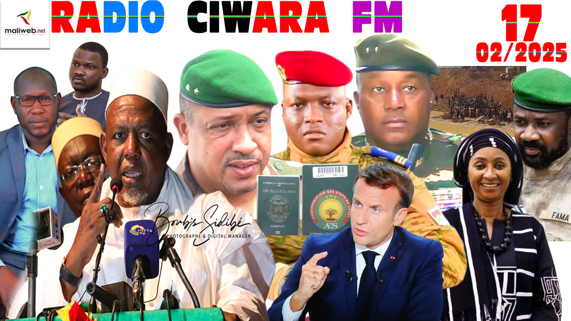 La Revue de Presse de la RADIO CIWARA FM du 17 FÉVRIER 2025